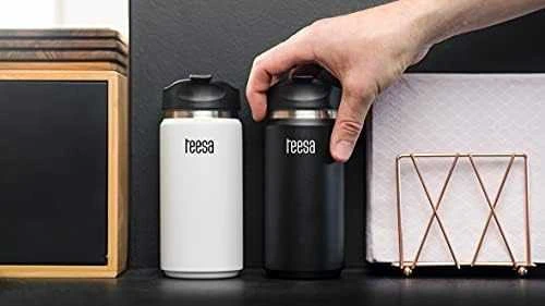 Terminis puodelis TEESA 350ml juodas