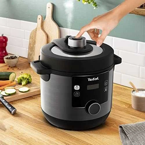 TEFAL | Turbo virtuvės ir kepimo daugiafunkcis puodas | CY7788 | 1200 W | 7,6 l | Programų skaičius 15 | Juodas
