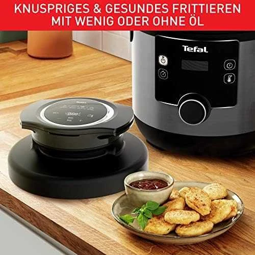 TEFAL | Turbo virtuvės ir kepimo daugiafunkcis puodas | CY7788 | 1200 W | 7,6 l | Programų skaičius 15 | Juodas