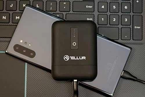 Tellur PD101 10000 mAh 30 W išorinė baterija, juoda