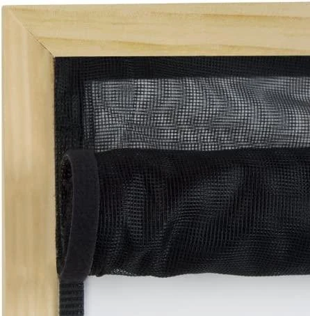 TESA MOSKITIERA OKIENNA ZWIJANA Juoda 1,3m x 1,5m