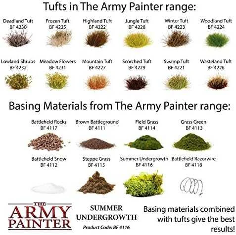 Army Painter Army Painter - Basing Summer Undergrowth Bas