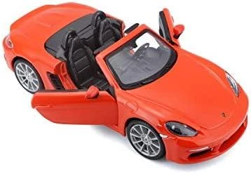 Bburago Porsche 718 Boxster Oranžinis 1: 24