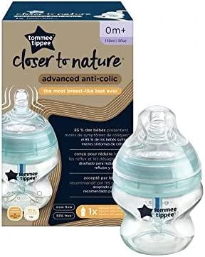 TOMMEE TIPPEE buteliukas ANTI-COLIC, 150 ml, 42240575