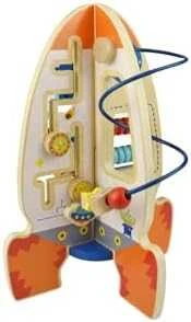 Tooky Toys „Takey Toy Light Wooden“ edinis žaislas Daugiafunkcinė raketa