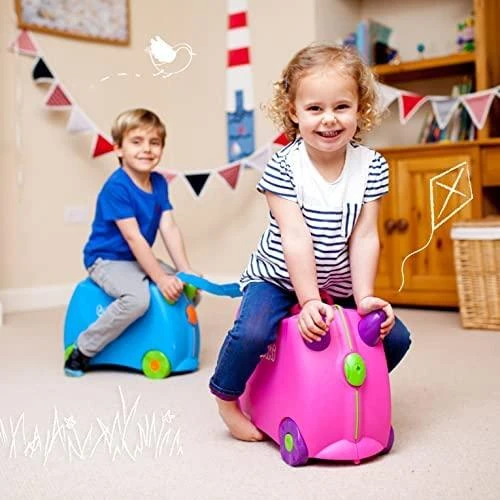 Trunki kelioninis lagaminas su ratukais vaikams | Trixi