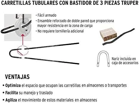 Truper 120L karutis su plastikine talpa