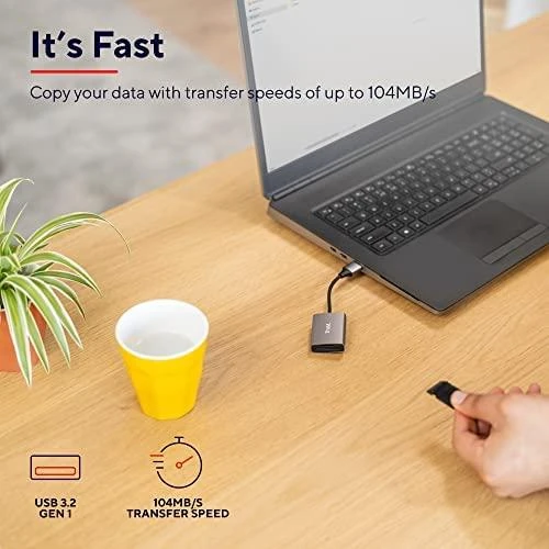 Atminties kortelė SKAITYTUVAS KORTELIŲ TRUST DALYX 24135 USB 3.2