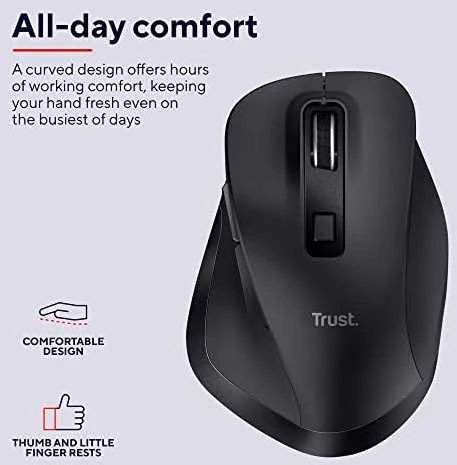 Pelė TRUST FYDA Wireless ECO