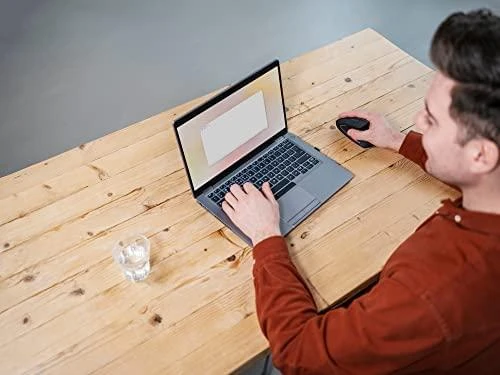 Belaidė Pelė - Trust Verto Dešiniarankė Optinė 1600 DPI Juoda