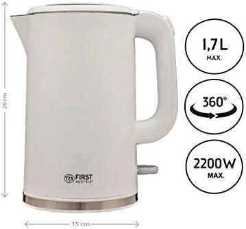 First Austria Metalinis virdulys 1.7 L First FA-5407-2-WI