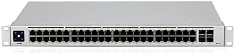 Šakotuvas UBIQUITI USW-48-POE UniFi valdomas jungiklis gen2 32x Gigabit POE+ jungtys / 16x Gigabit POE jungtys / 4x SFP 1GB Prievadai 32W vienam prievadui