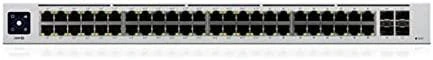 Šakotuvas UBIQUITI USW-48-POE UniFi valdomas jungiklis gen2 32x Gigabit POE+ jungtys / 16x Gigabit POE jungtys / 4x SFP 1GB Prievadai 32W vienam prievadui