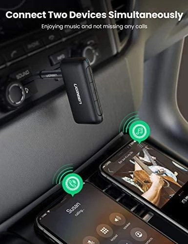 Ugreen 3,5 mm Bluetooth 5.0 automobilinis adapteris