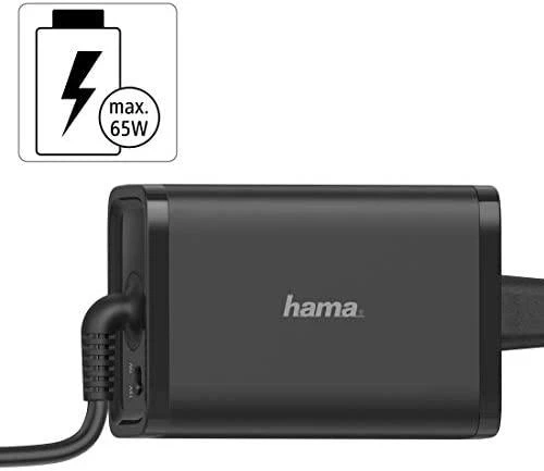 Hama Universalus nešiojamojo kompiuterio maitinimo šaltinis 15-19V / 65W