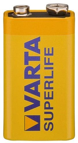 Varta Super Heavy Duty 9V 6F22 baterija, 1 vnt.