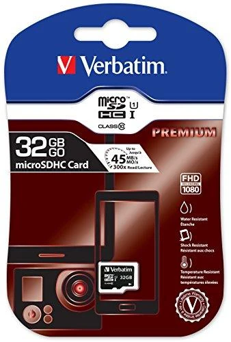 Micro SDHC atminties kortelė Verbatim 32GB / V44013