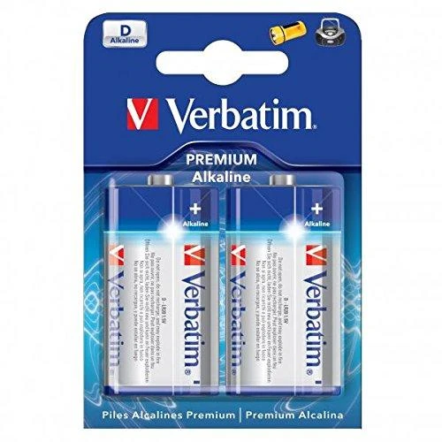 Baterija VERBATIM ALKALICZNA LR20 D (2 SZT BLISTER)