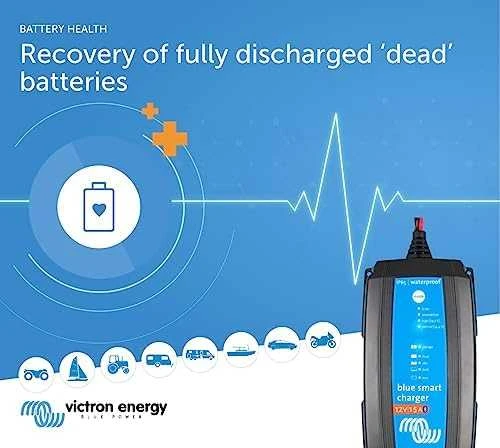Victron Energy Įkroviklis 12/15 (1) 230V Mėlyna Smart IP65 Charger