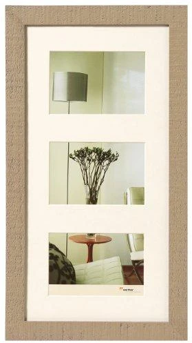 Nuotraukų rėmelis walther design HO338C Home 3X 13x18cm, medinis, rusvas