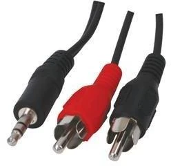 Goobay TECHLY 500183 Techly Audio stereo kabelis lizdas 3,5 mm iki 2x RCA M/M 1,5 m