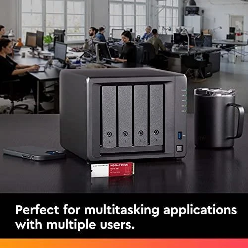 Western Digital Raudona WD ™ SN700 NVMe™ POWERED BY SANDISK 4 TB