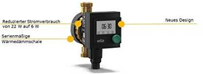 Recirkuliacinis siurblys Wilo, Star-Z, NOVA T 138 mm