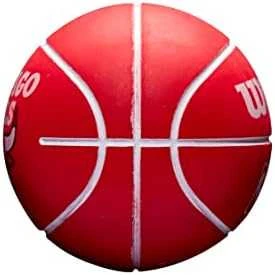 WILSON NBA DRIBBLER CHICAGO BULLS krepšinio kamuoliukas