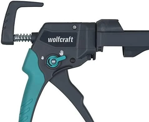 Silikono ir klijų pistoletas Wolfcraft MG 400; 180 kg; 360°