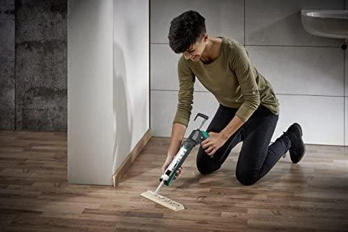 Silikono ir klijų pistoletas Wolfcraft MG 400; 180 kg; 360°