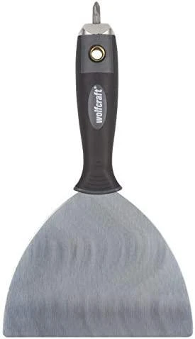 WOLFCRAFT SZPACHELKA PROFESJONALNA SZEROKA UCHWYT 2-KOMPONENTOWY + BIT