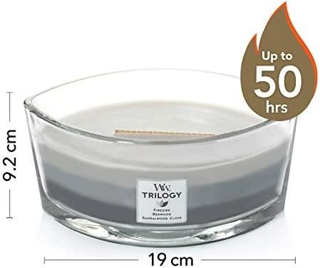 WoodWick Aromatinė žvakė (Warm Woods), 453,6 g