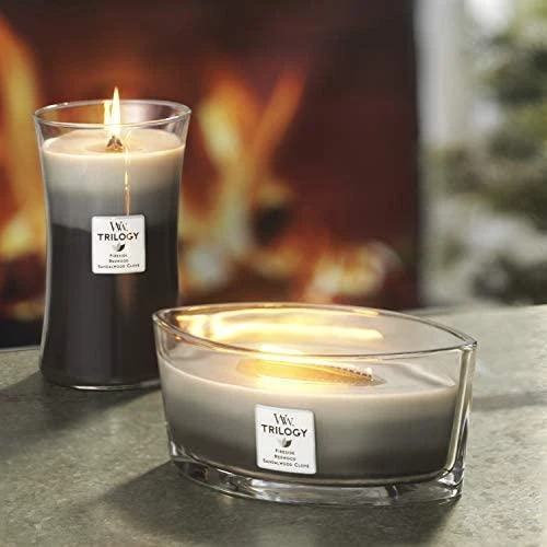 WoodWick Aromatinė žvakė (Warm Woods), 453,6 g