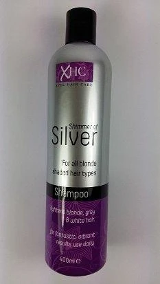 Xpel Shimmer Of Sidabrinis Šampūnas moterims, 400 ml