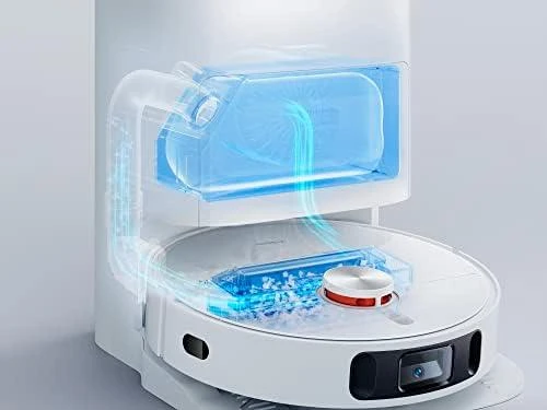 Dulkių siurblys - robotas Xiaomi X10 + su automatine dulkių išsiurbimo stotele, Baltas