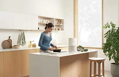 Oro valytuvas Xiaomi Smart Air Purifier 4 Compact, tinka kambariams iki 16-27 m²