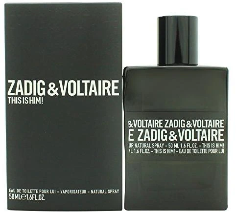 Zadig & Voltaire This Is Him! EDT tualetinis vanduo vyrams, 50 ml