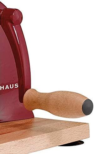 Zassenhaus duonos pjaustyklės vadovas raudonas