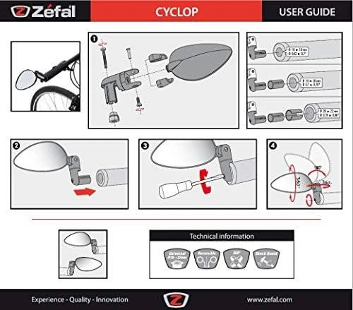 Veidrodėlis Zefal Cyclop