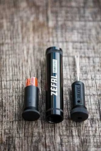 ZEFAL TUBELESS REPAIR KIT - Juodas TUBE W CLIP dvir. įrankių rinkinys