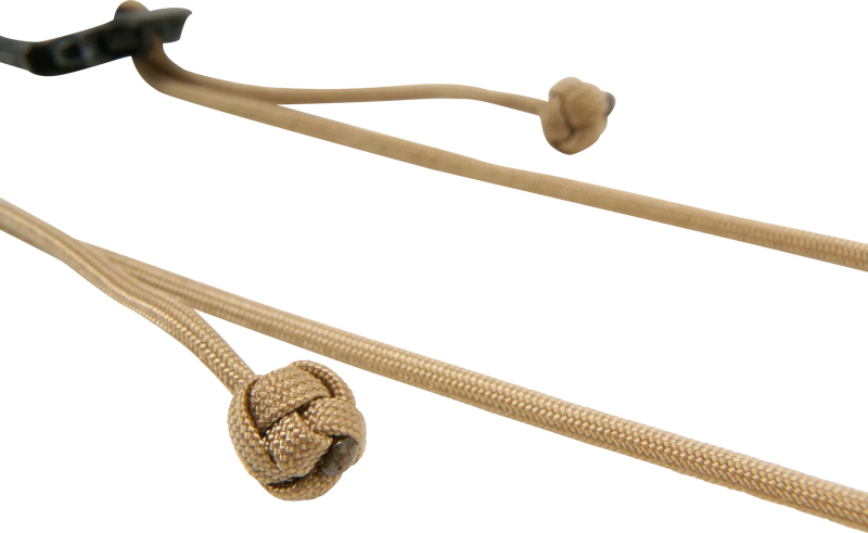 ARTISANARTIST Artisan & Artist I ACAM-P12 I Flynn Camera Paracord Strap w/adjust lengths in Leather (w/Loop) Tan