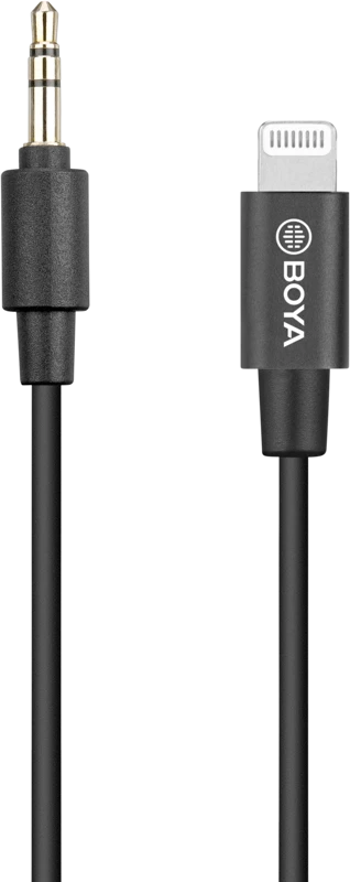 BOYA adapteris BY-K1 3.5MM TRS - LIGHTNING