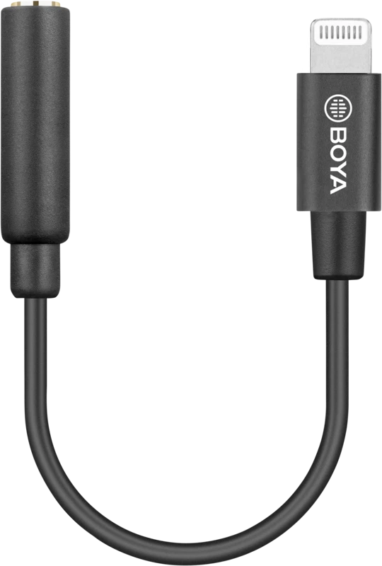 Adapteris iš TRRS į Lightning jungtį BOYA BY-K3