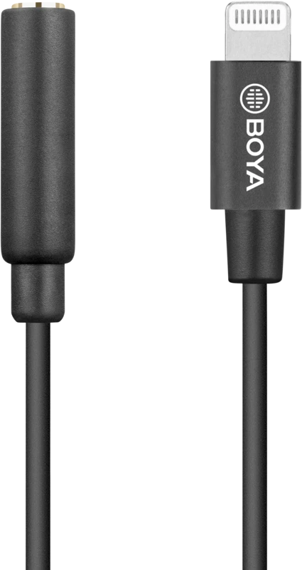 Adapteris iš TRRS į Lightning jungtį BOYA BY-K3