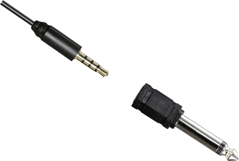 Mikrofonas BOYA 65-18000 HZ, 6.3 mm stereo adapteris, juodas / BY-M1 / BOYA10003
