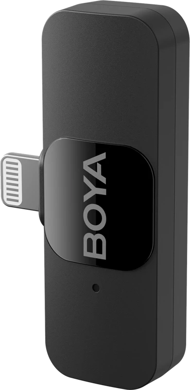 „Boya Ultra Compact“ belaidis mikrofonas BY-V1, skirtas „iOS“.