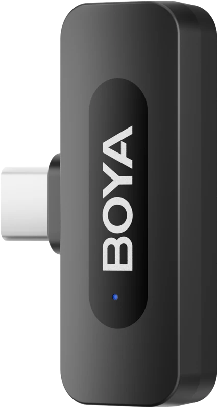 Mikrofonas BOYA BY-V10 V2.0 belaidis 2.4GHz - juoda
