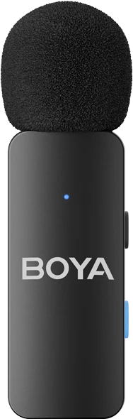 BOYA belaidis mikrofonas BY-V4 2.4GHz su 4 siųstuvais ir 1 imtuvu (Lightning) Juodas EU