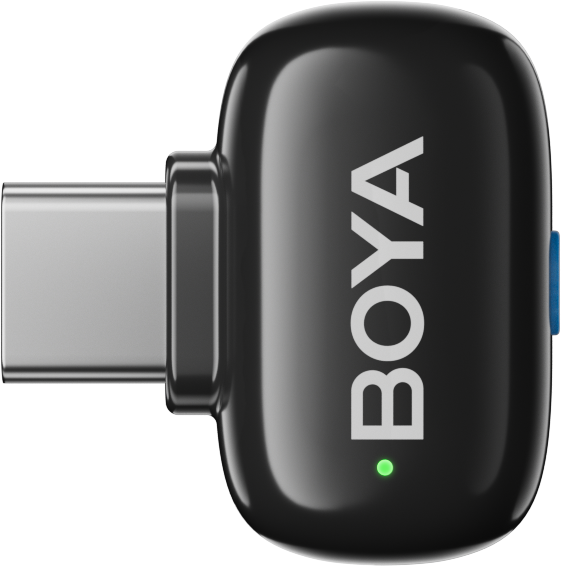 „Boya“ belaidis mikrofonas „mini-12 Lightning“/USB-C, juodas | „Boya“