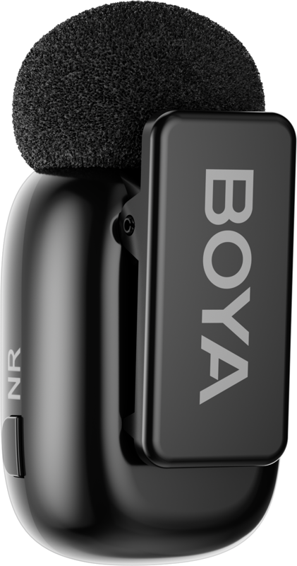 „Boya“ belaidis mikrofonas „mini-12 Lightning“/USB-C, juodas | „Boya“